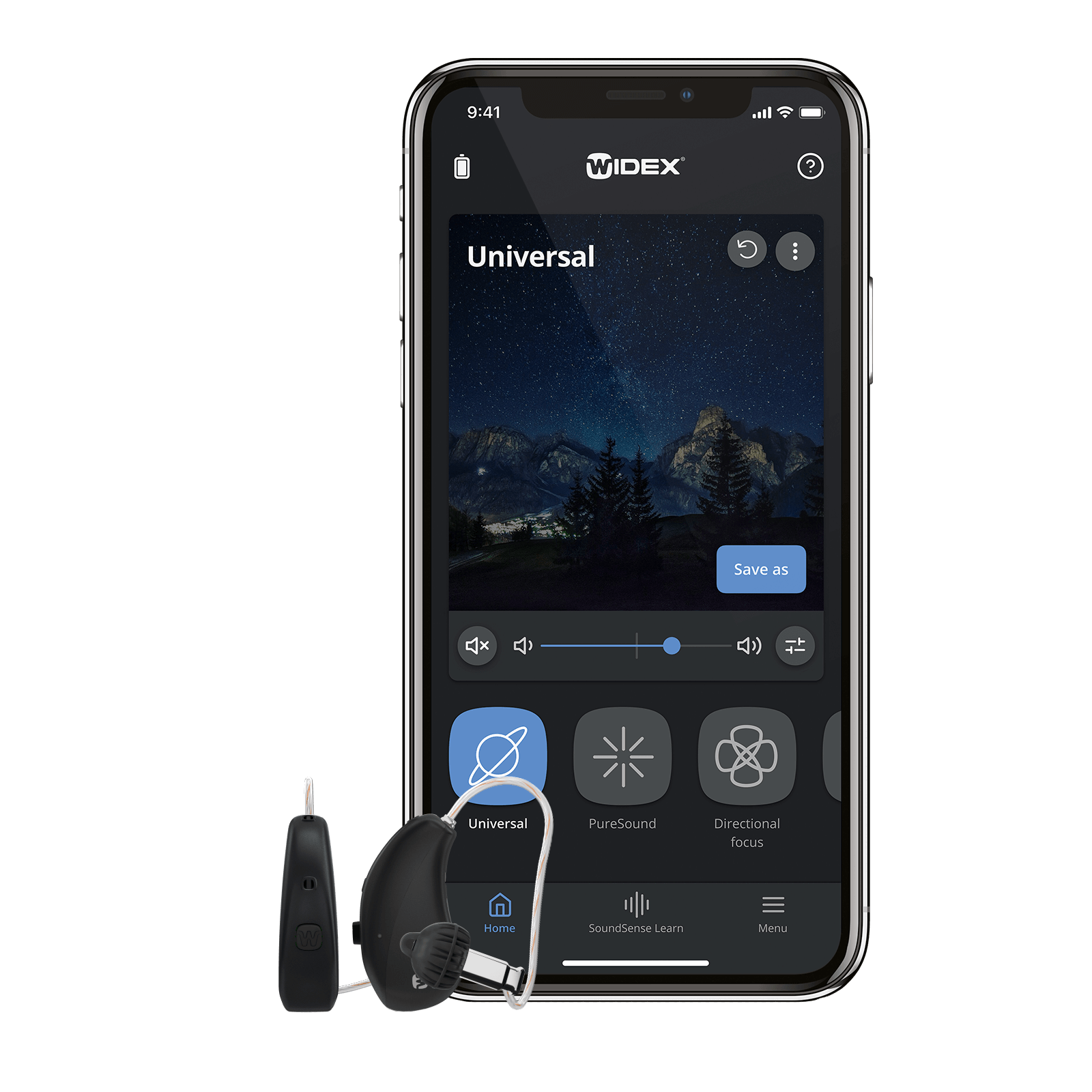 widex hearing aids app